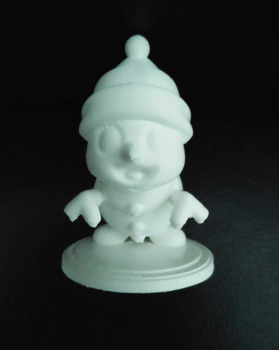 Happy Snowman 3D print model_13