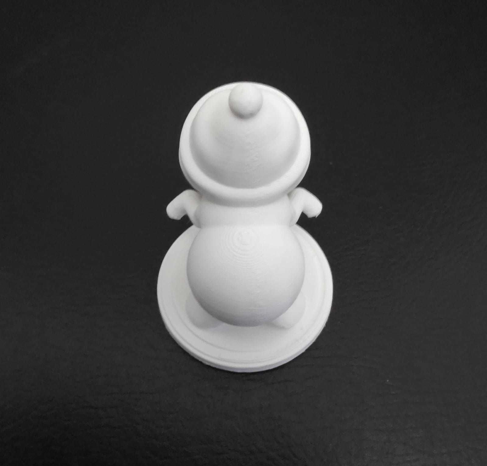 Happy Snowman 3D print model_10