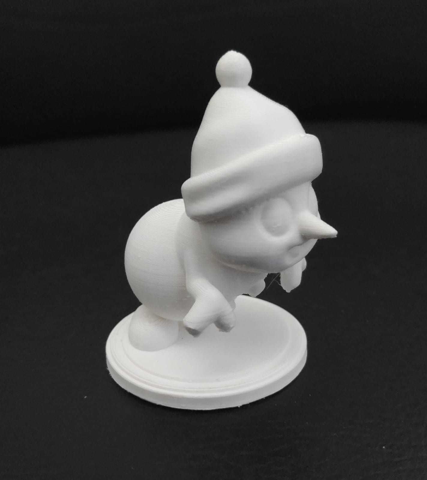 Happy Snowman 3D print model_12