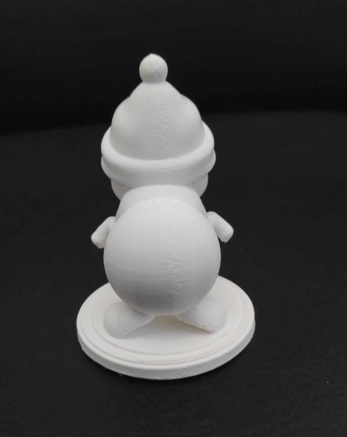 Happy Snowman 3D print model_9