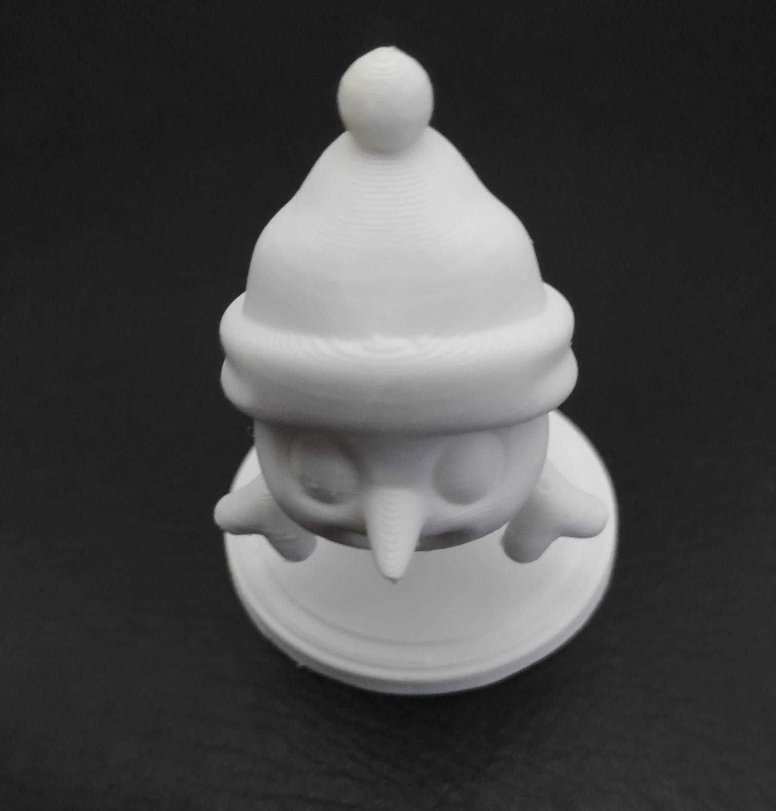Happy Snowman 3D print model_15