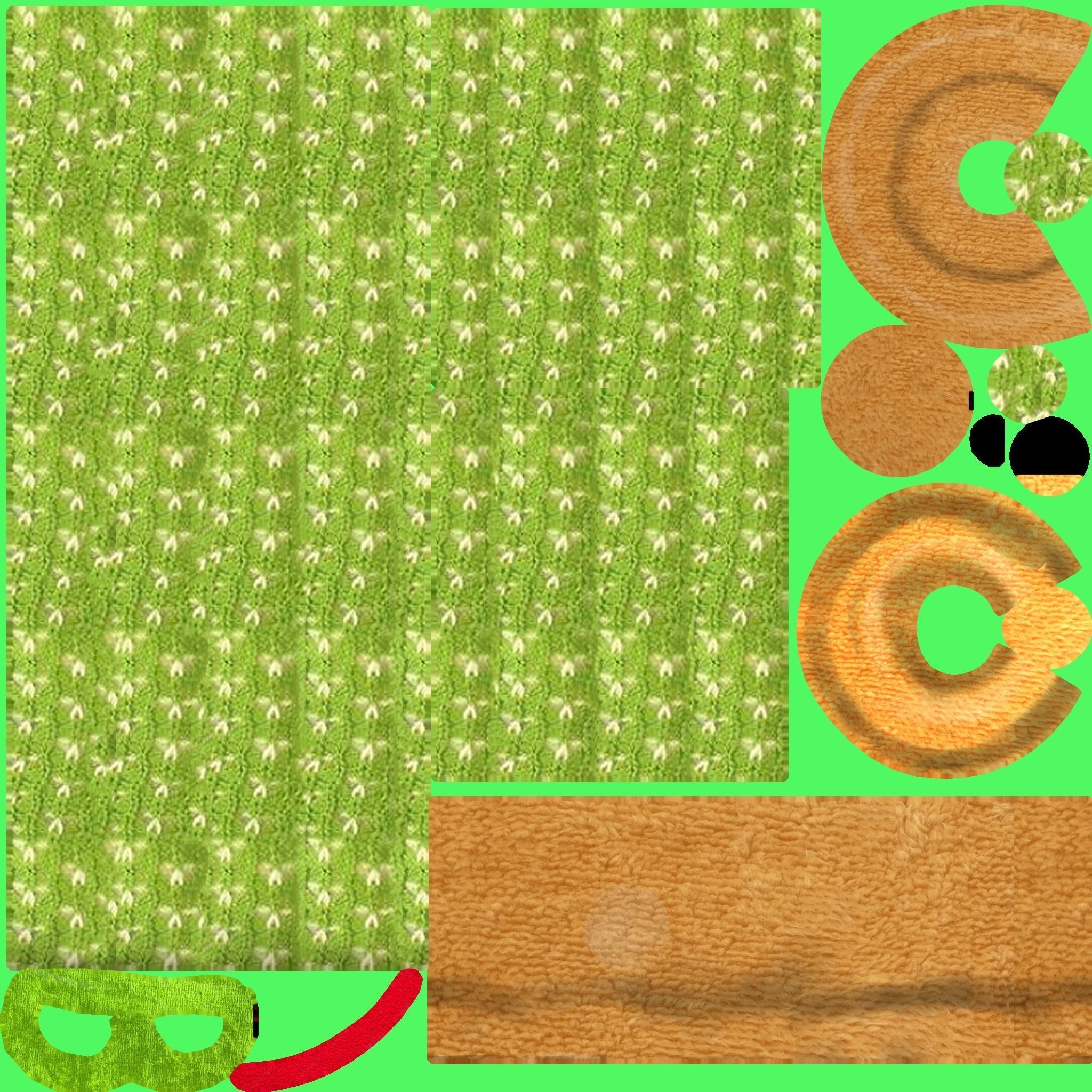 Dancing Cactus Low-poly 3D model_7