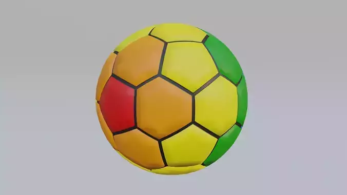  Rainbow Soccer Ball