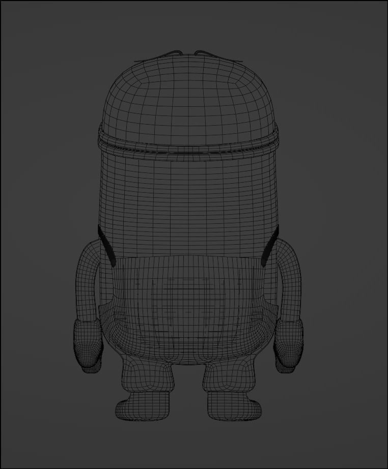 Stuart the Minion Detailed 3D Model - NOT RIGGED 3D model_8