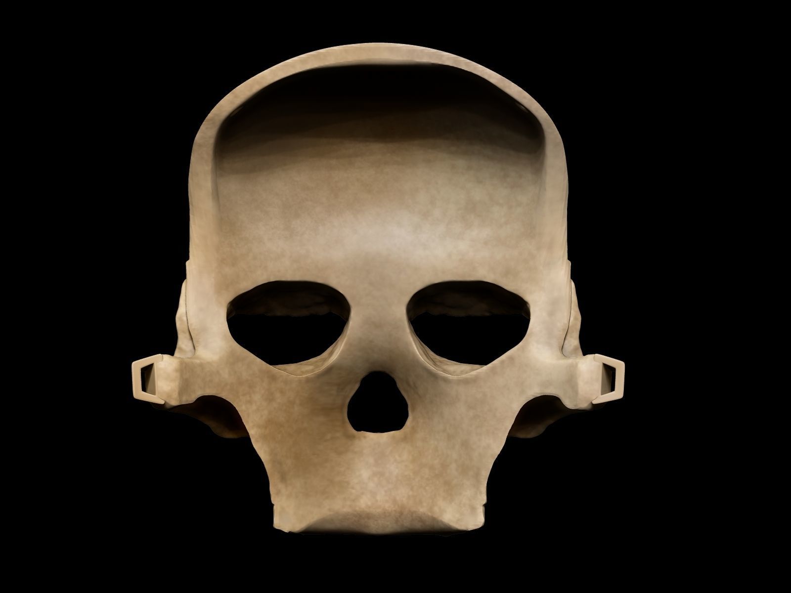 Grumpy Skull Mask 3D print model_12