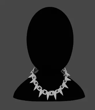 Cuban Chain Where Creativity and Fashion Come Together in 3D Low-poly 3D model