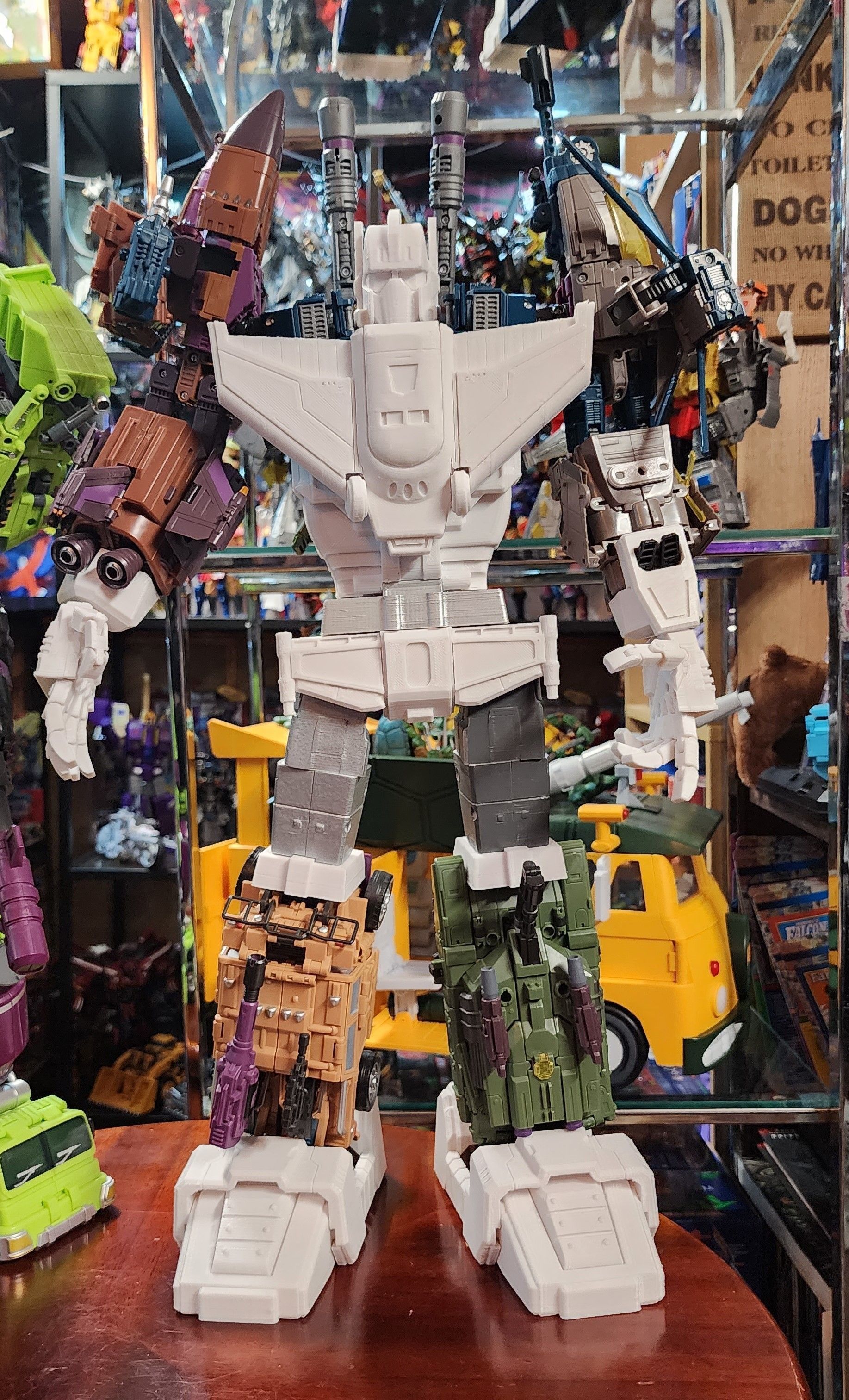 Upgrade Kit for JInbao OS KO of Warabtron Bruticus 3D print model_4