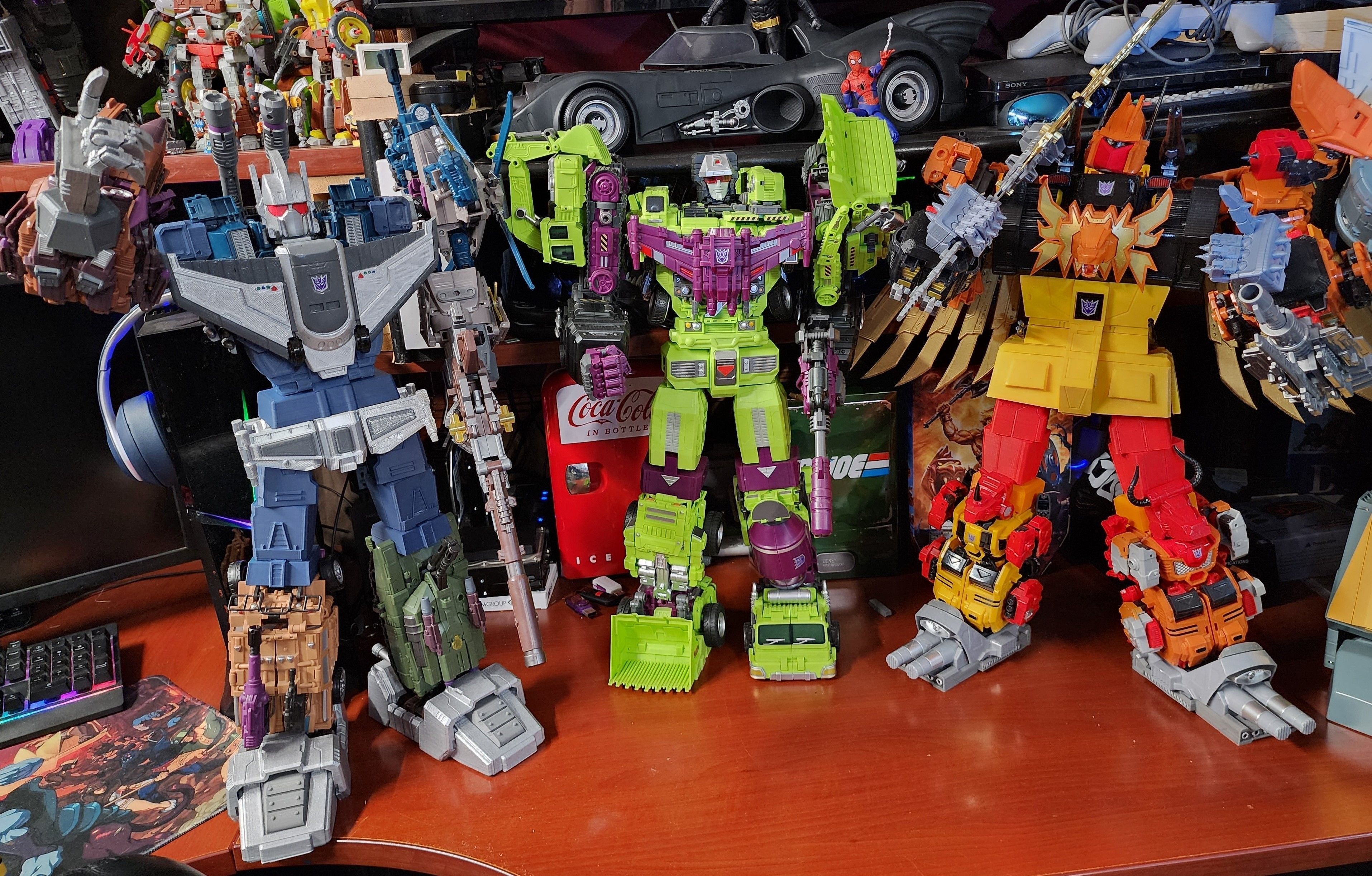 Upgrade Kit for JInbao OS KO of Warabtron Bruticus 3D print model_17