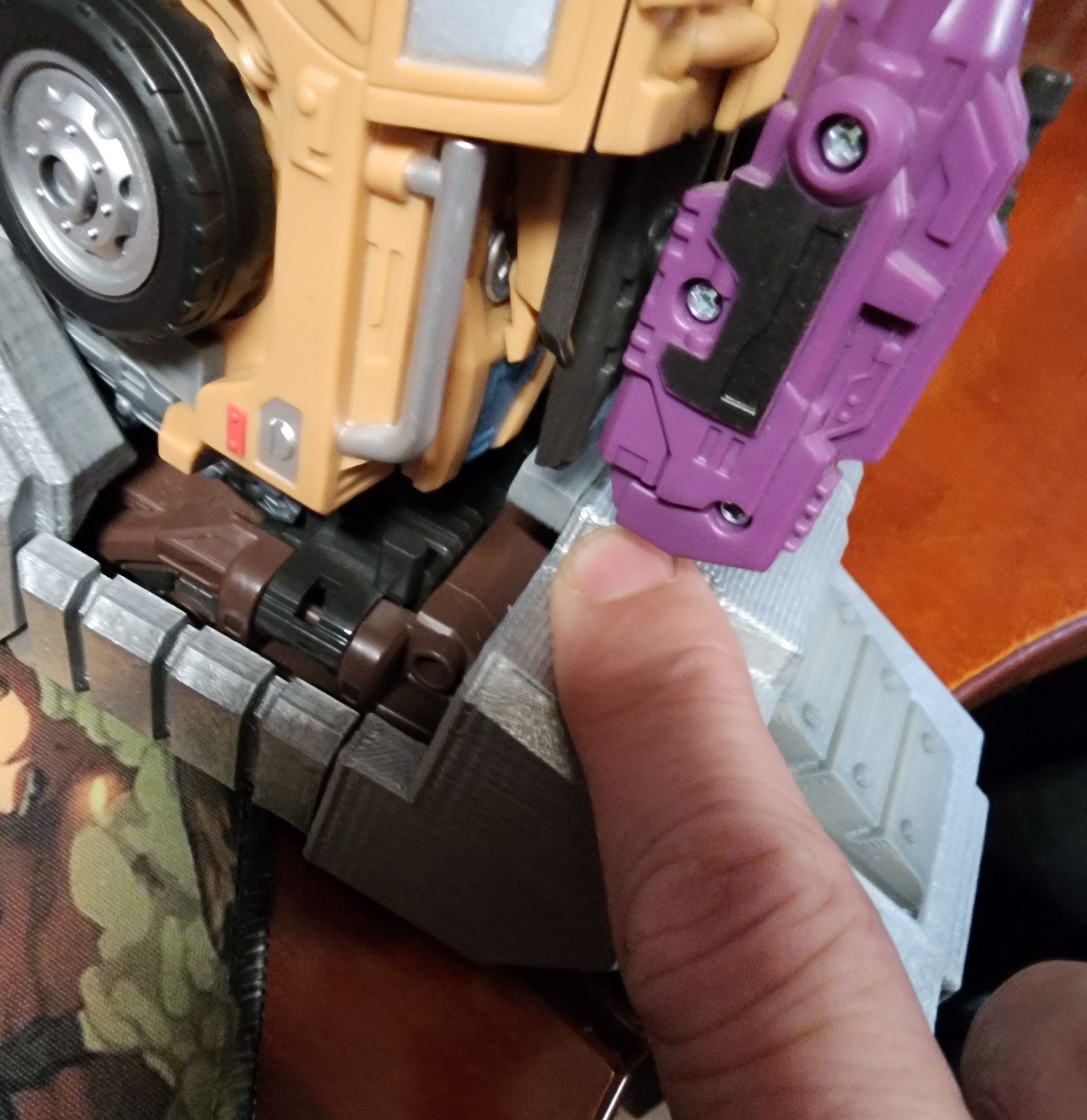 Upgrade Kit for JInbao OS KO of Warabtron Bruticus 3D print model_21