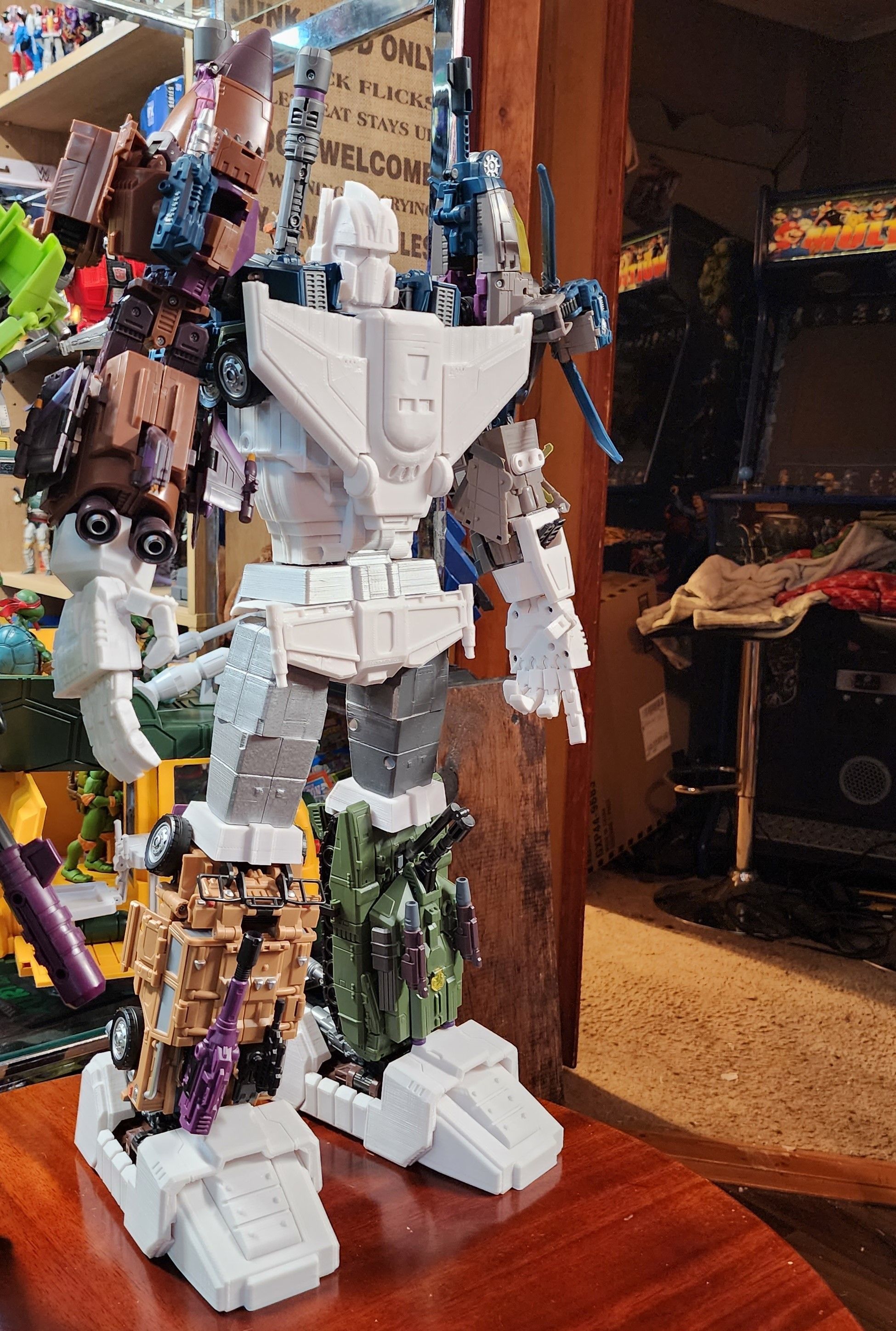 Upgrade Kit for JInbao OS KO of Warabtron Bruticus 3D print model_5