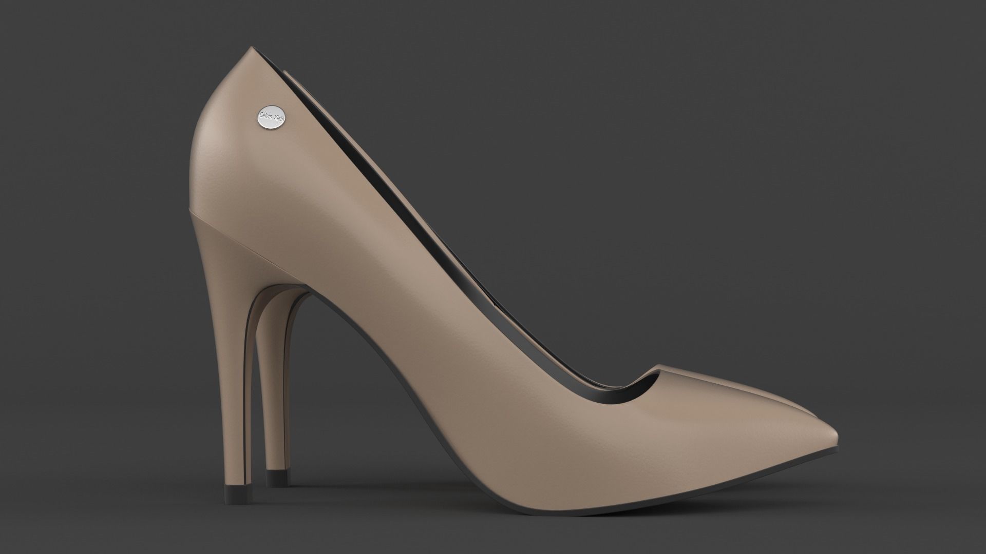 Women Shoes 3D model_2