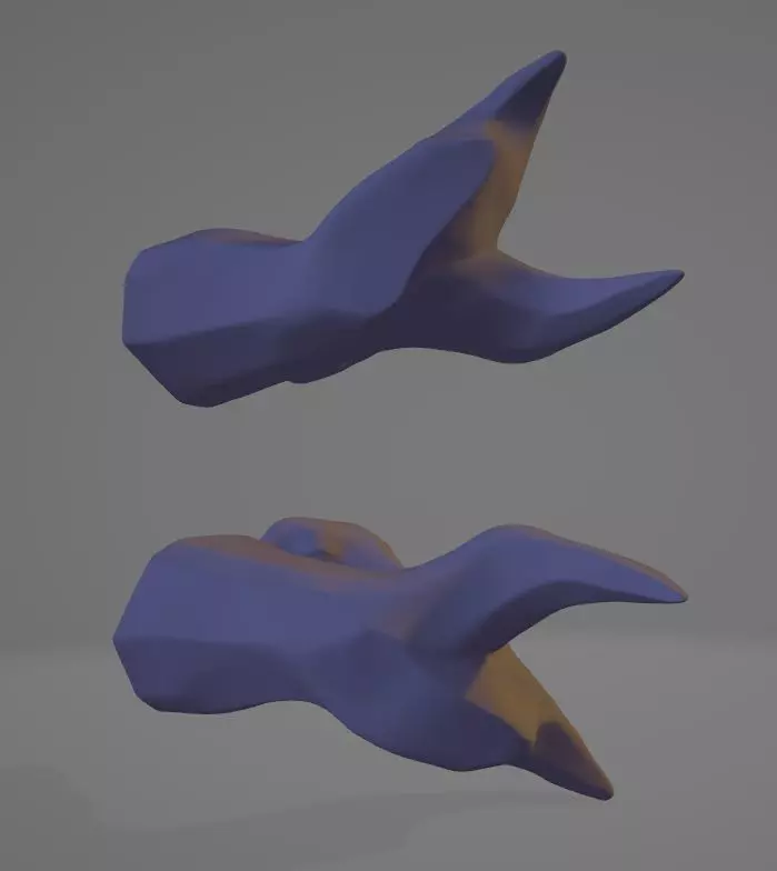 Ling horns arknights 3D print model_0