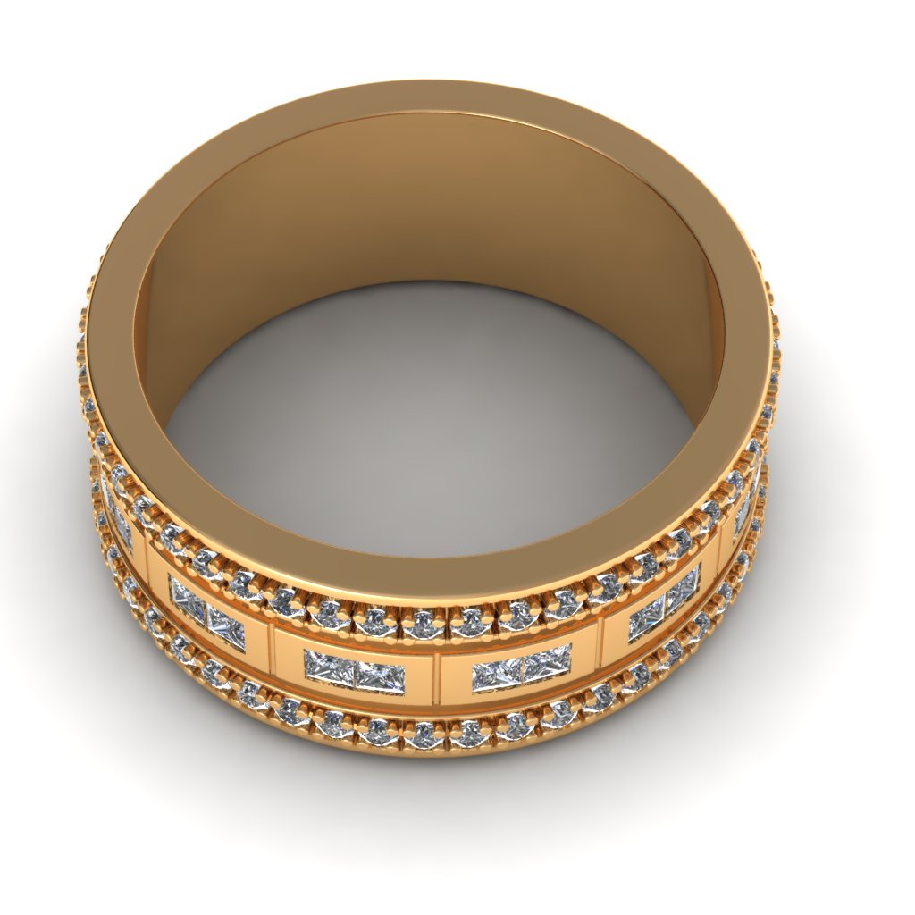 Wedding Band 3D print model_2