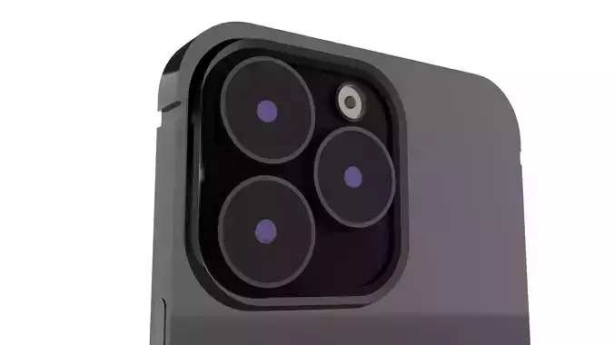 Apple IPhone 14 Pro Max 3D Model 