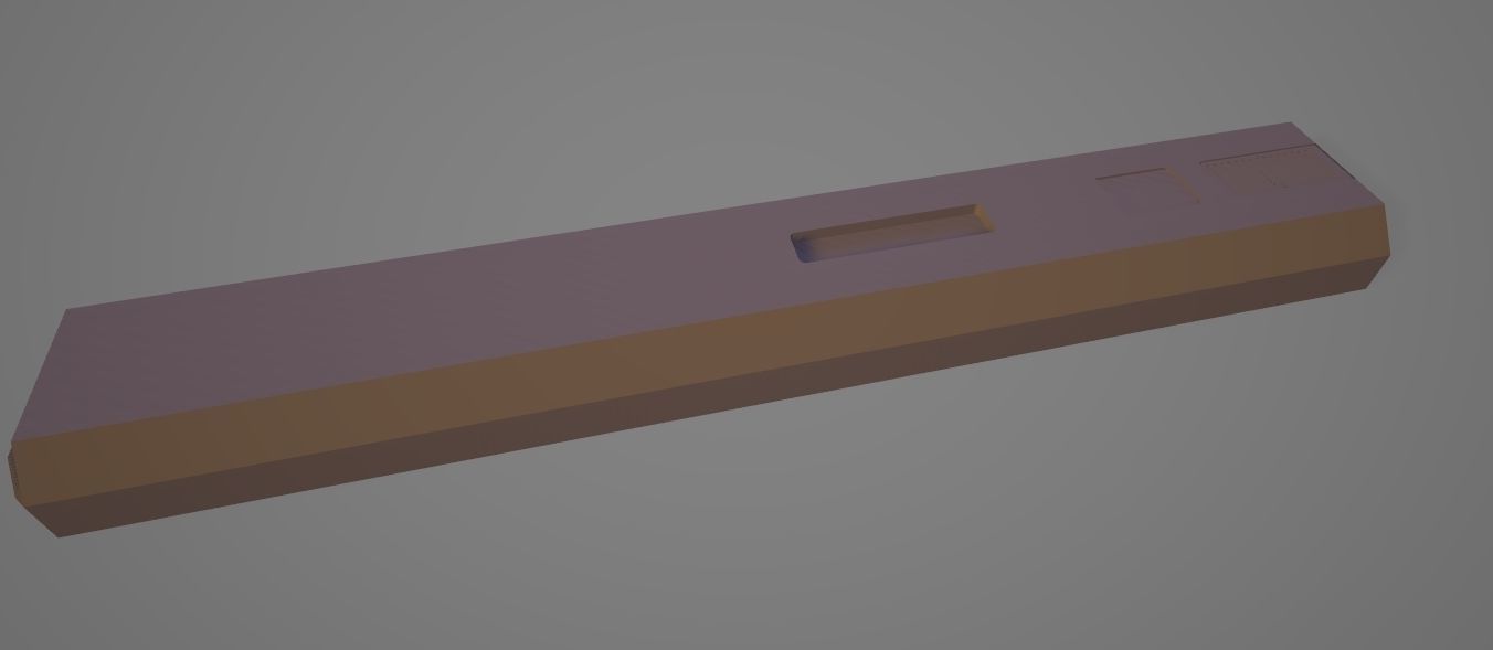 Nian arknight rod 3D print model_3