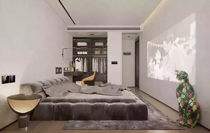 Modern bedroom