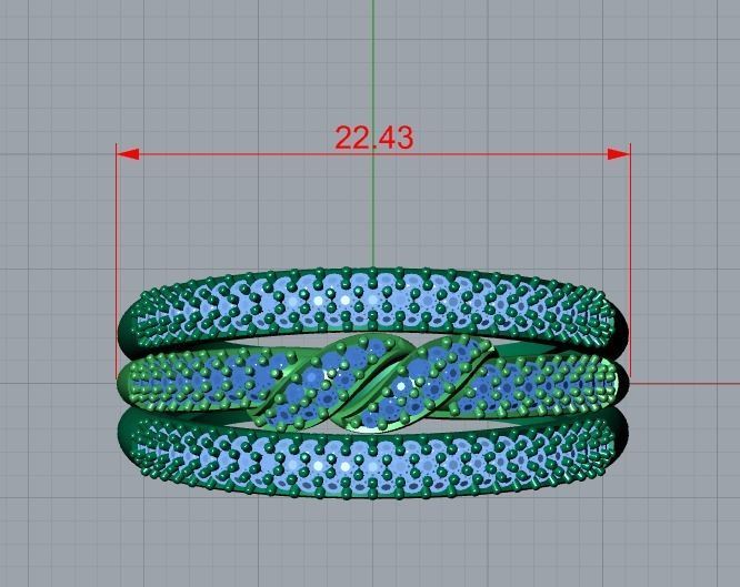 ring jewelry 3D print model_6