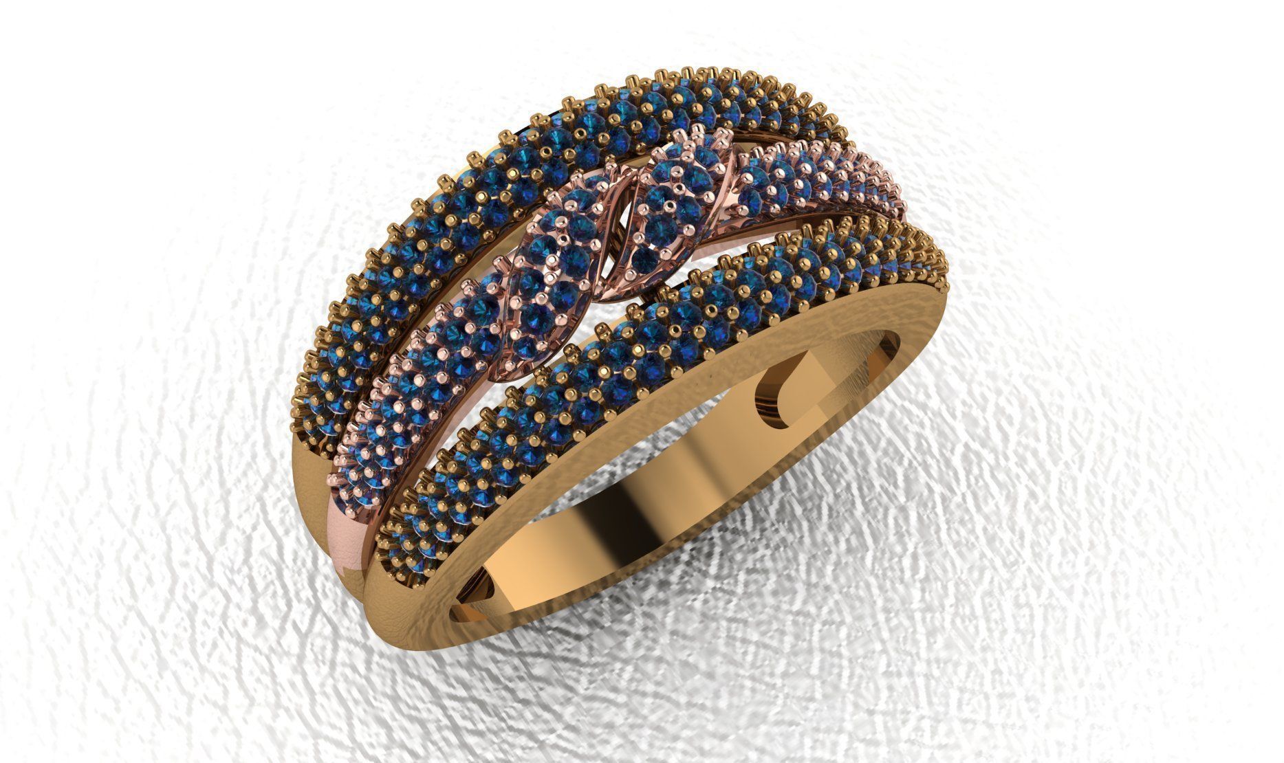 ring jewelry 3D print model_1