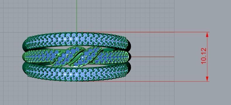 ring jewelry 3D print model_7