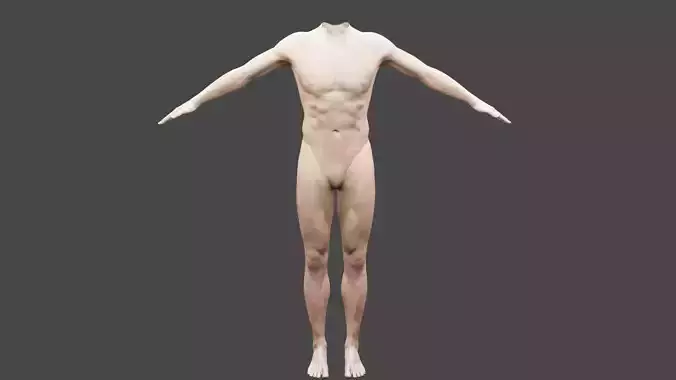 Character without a head