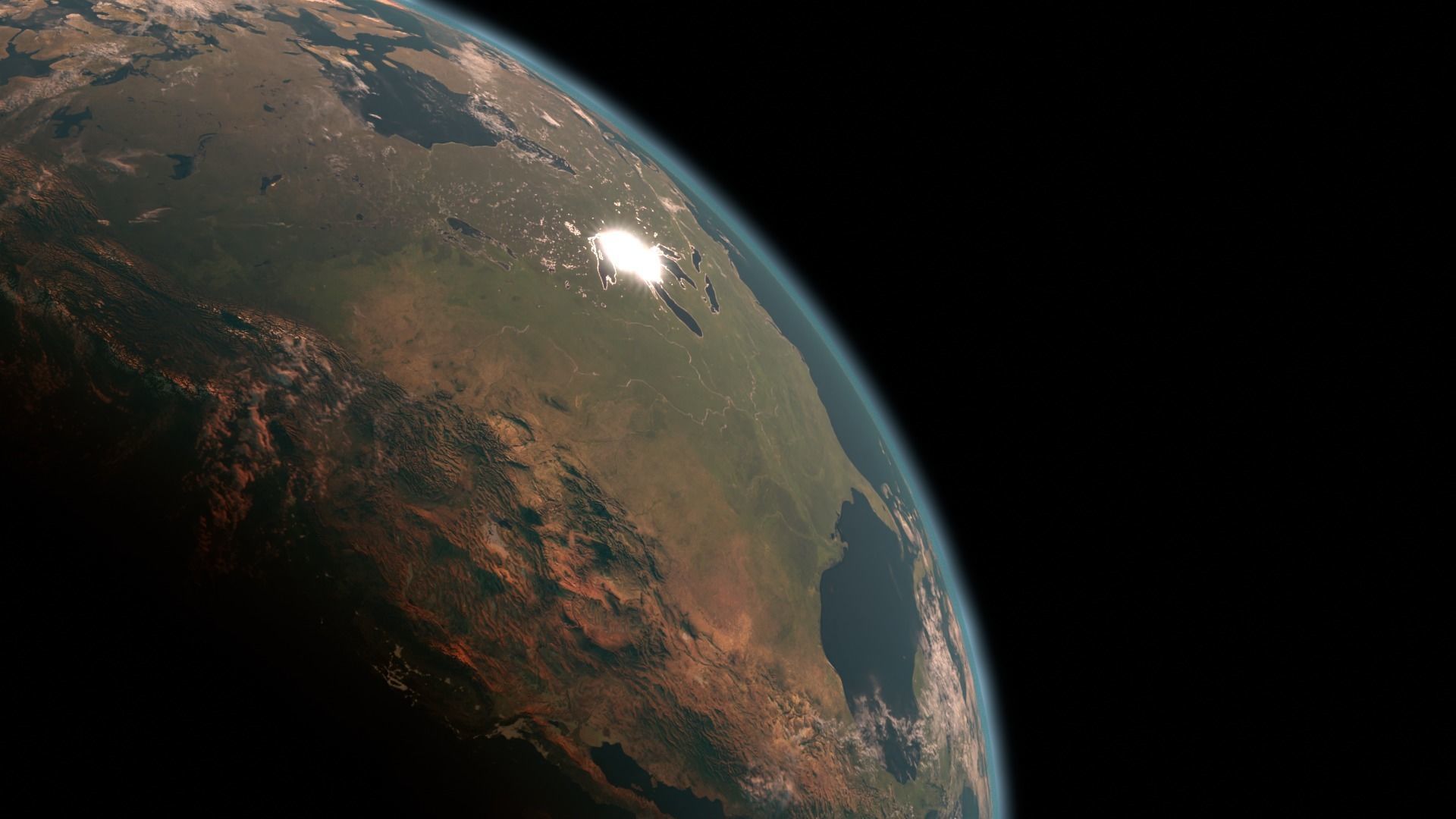 21K Res Earth  3D model_3