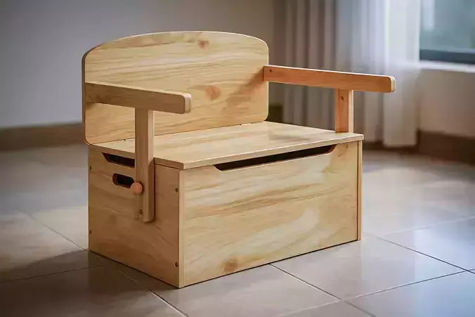 Wooden Kid Chair