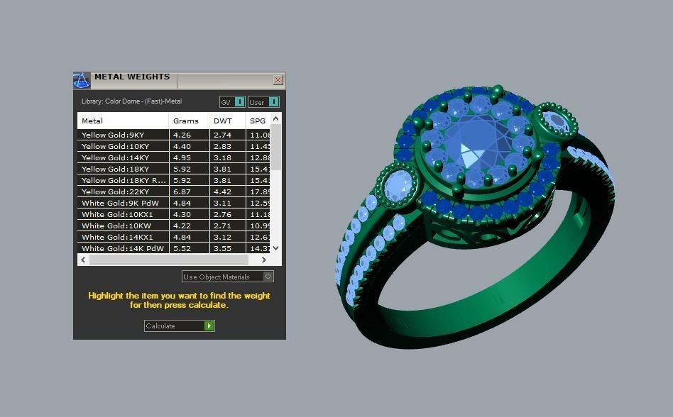 ring jewelry 3D print model_6