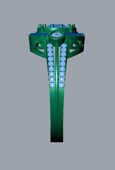 ring jewelry 3D print model_10