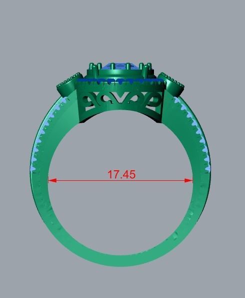 ring jewelry 3D print model_9