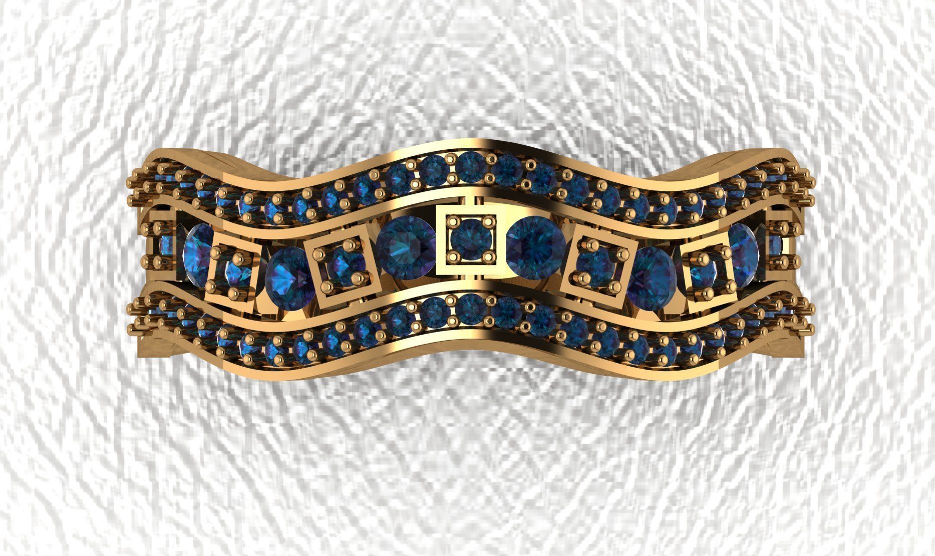 ring jewelry 3D print model_1