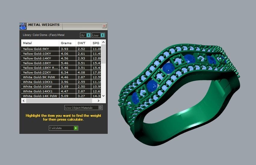 ring jewelry 3D print model_6