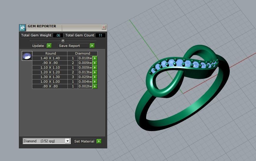 ring jewelry 3D print model_5
