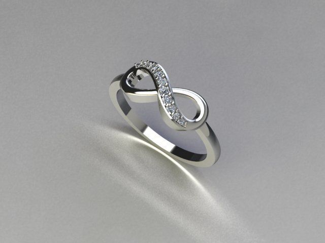 ring jewelry 3D print model_2