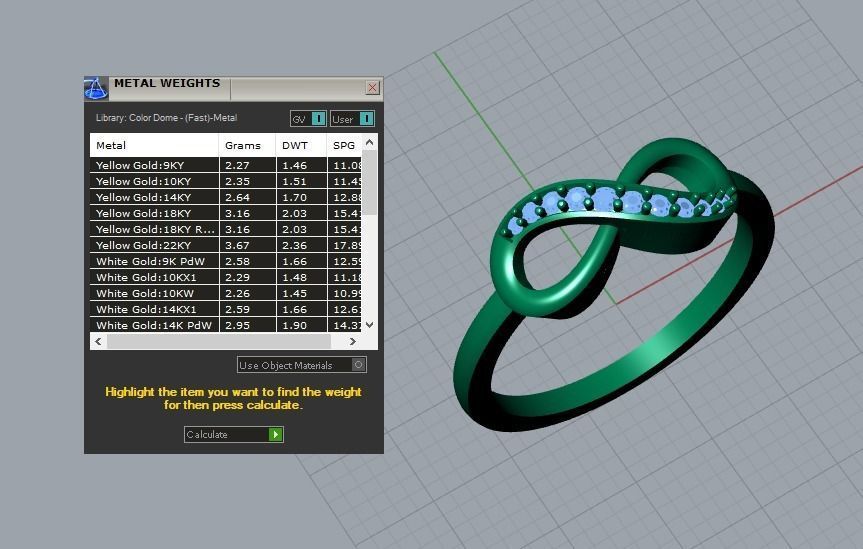 ring jewelry 3D print model_6