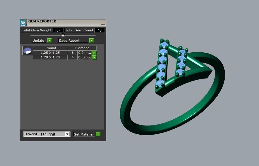 ring jewelry 3D print model_5