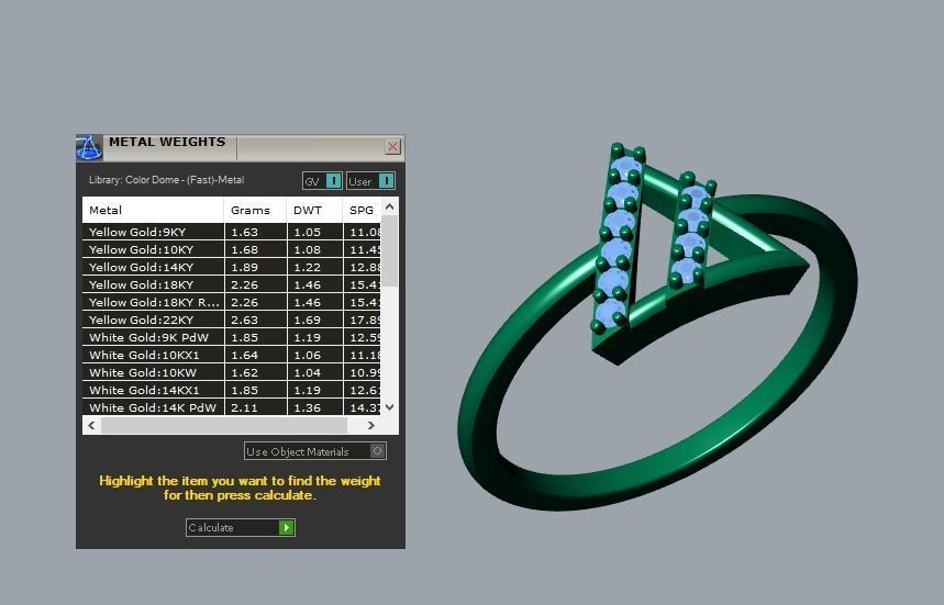 ring jewelry 3D print model_6