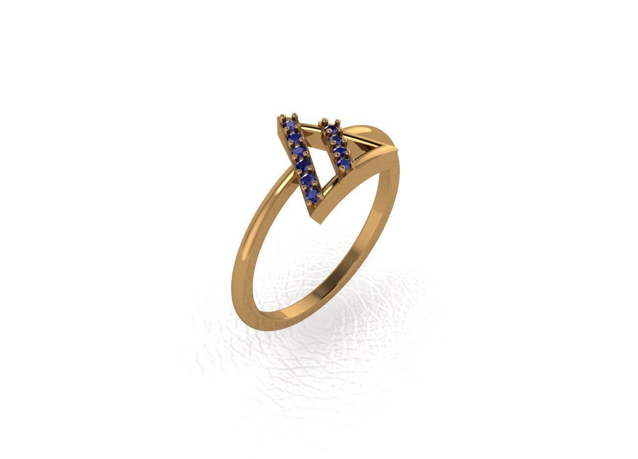 ring jewelry 3D print model_1