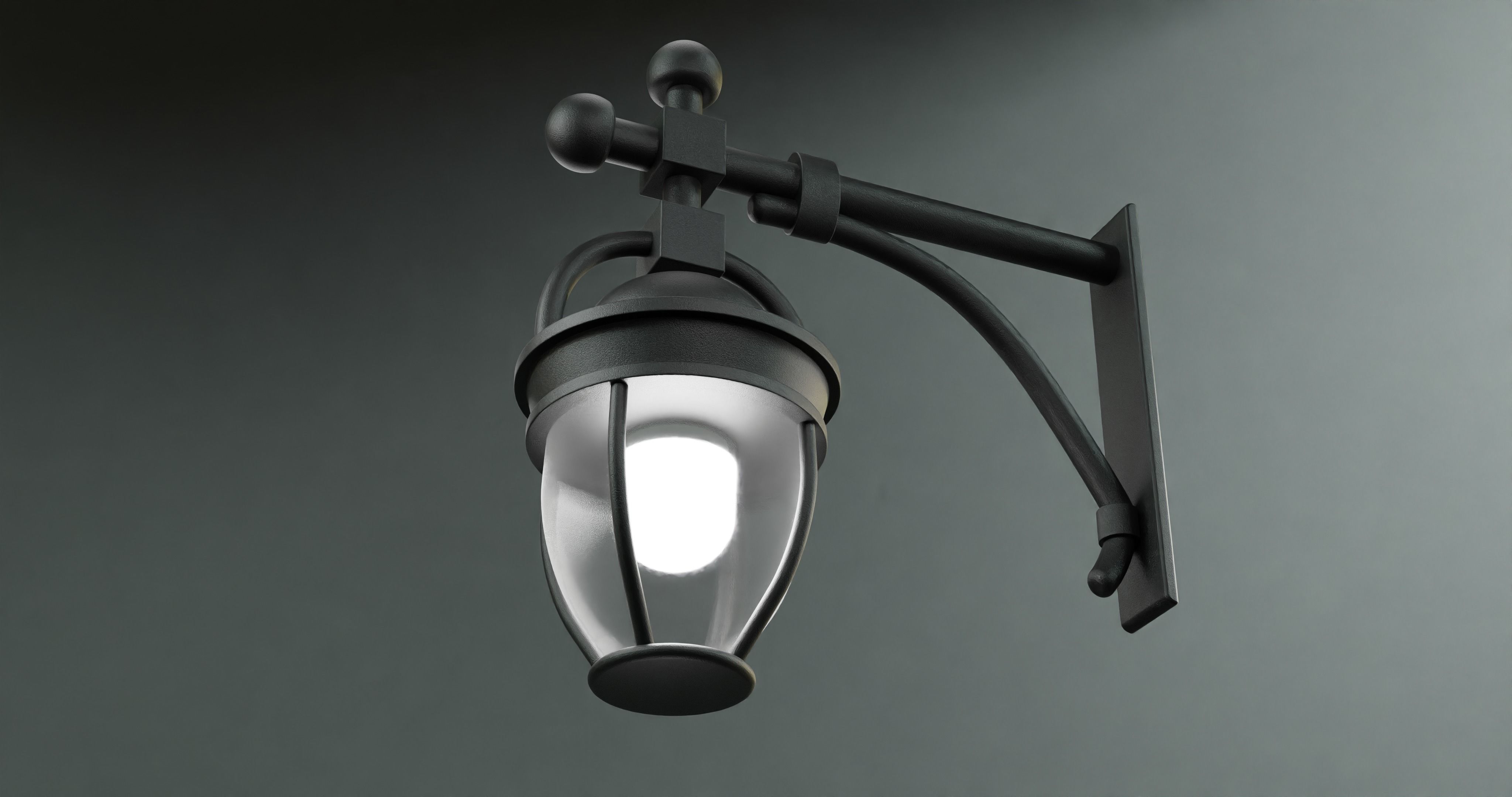 Street light 3D model_7
