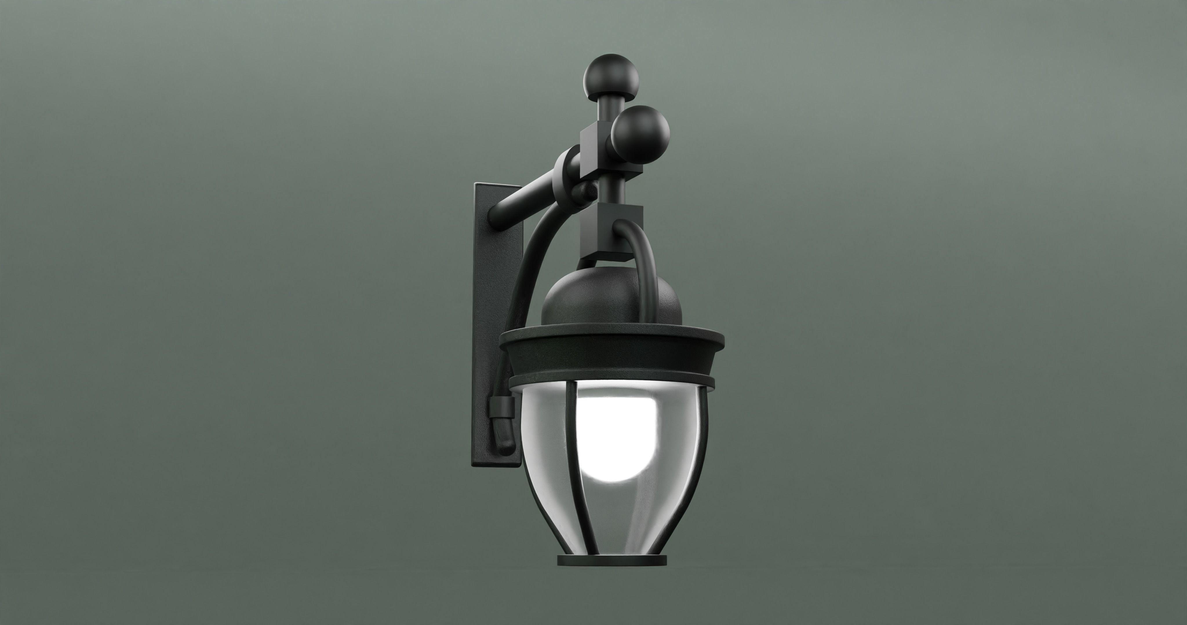 Street light 3D model_8