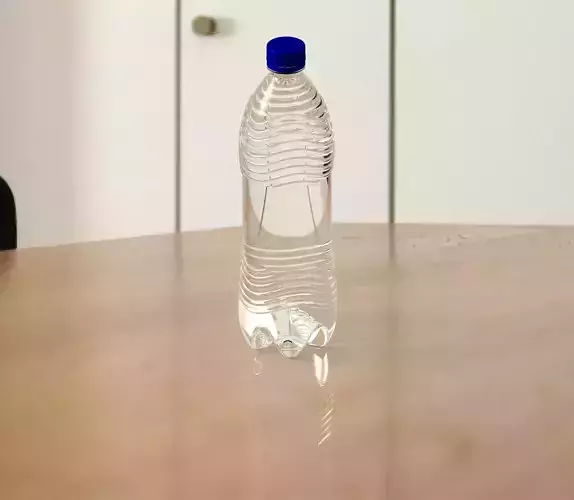 1 LITER SODA BOTTLE 3D model