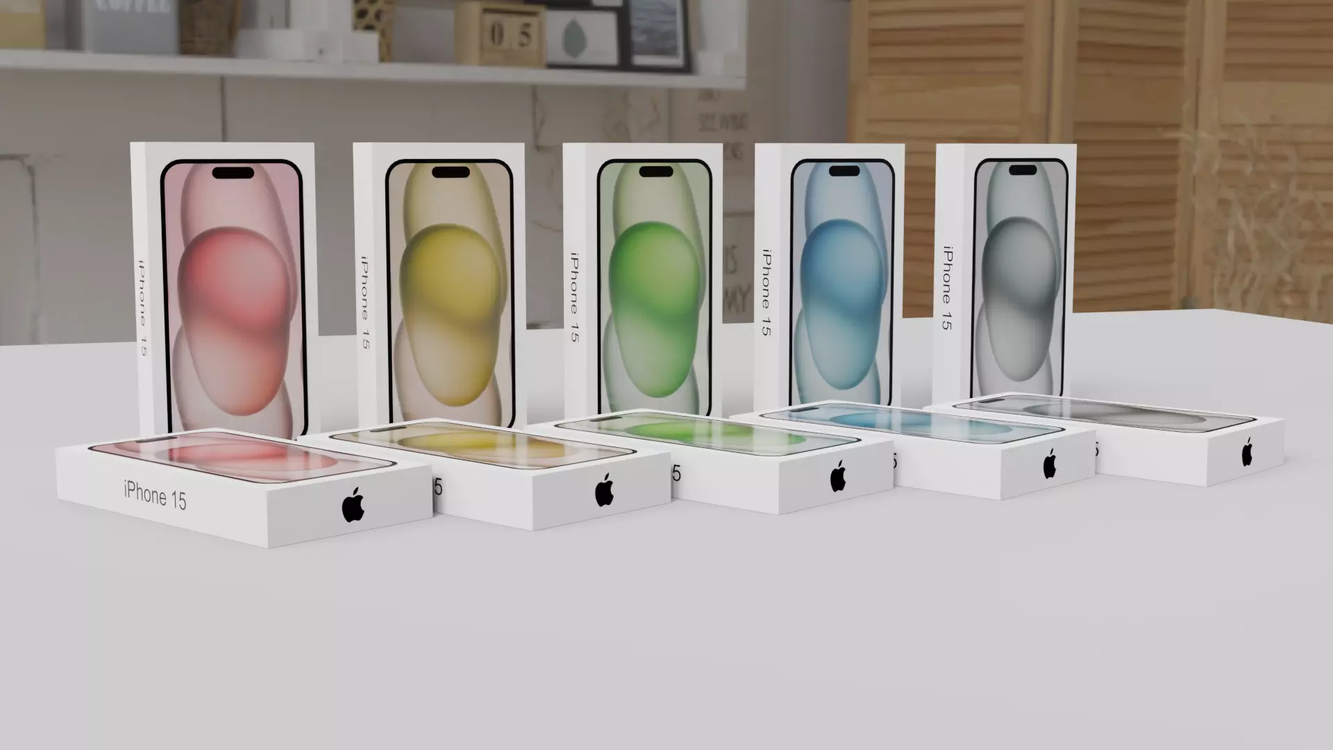 iPhone 15  Free 3D model_0