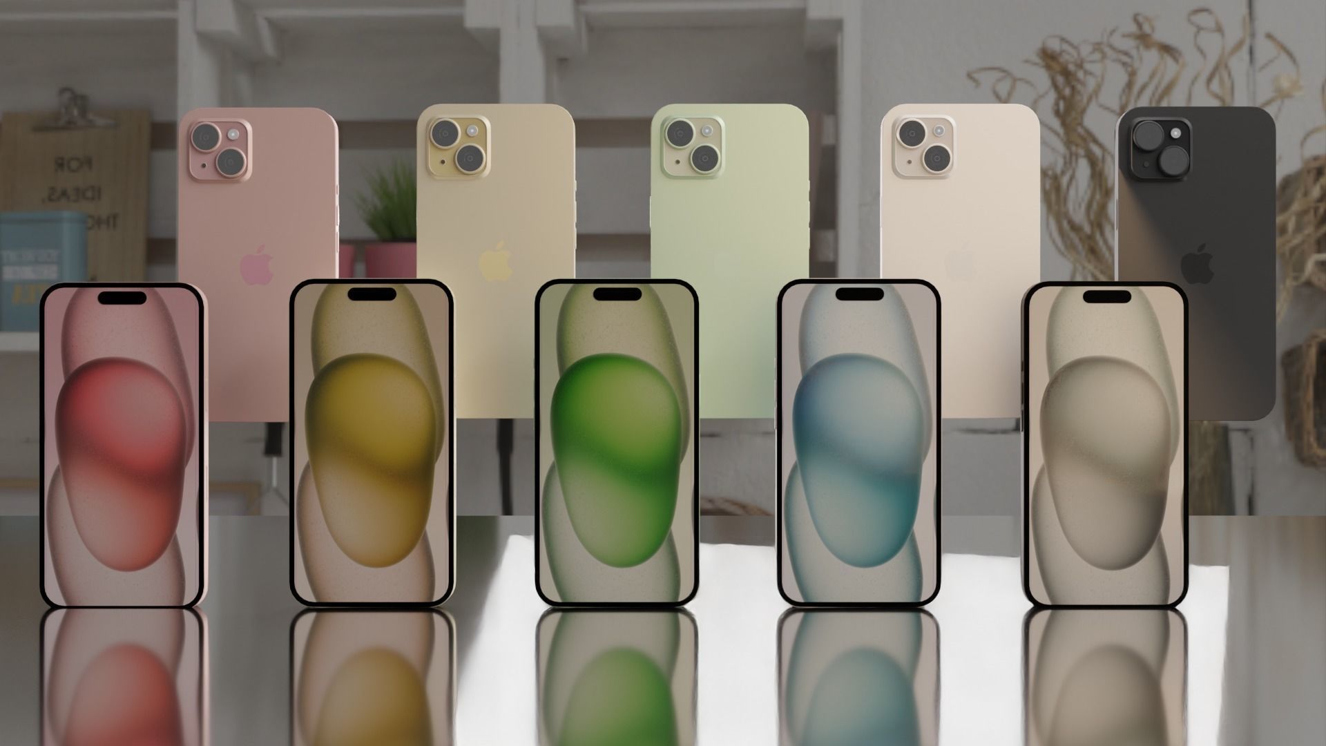 iPhone 15  Free 3D model_2