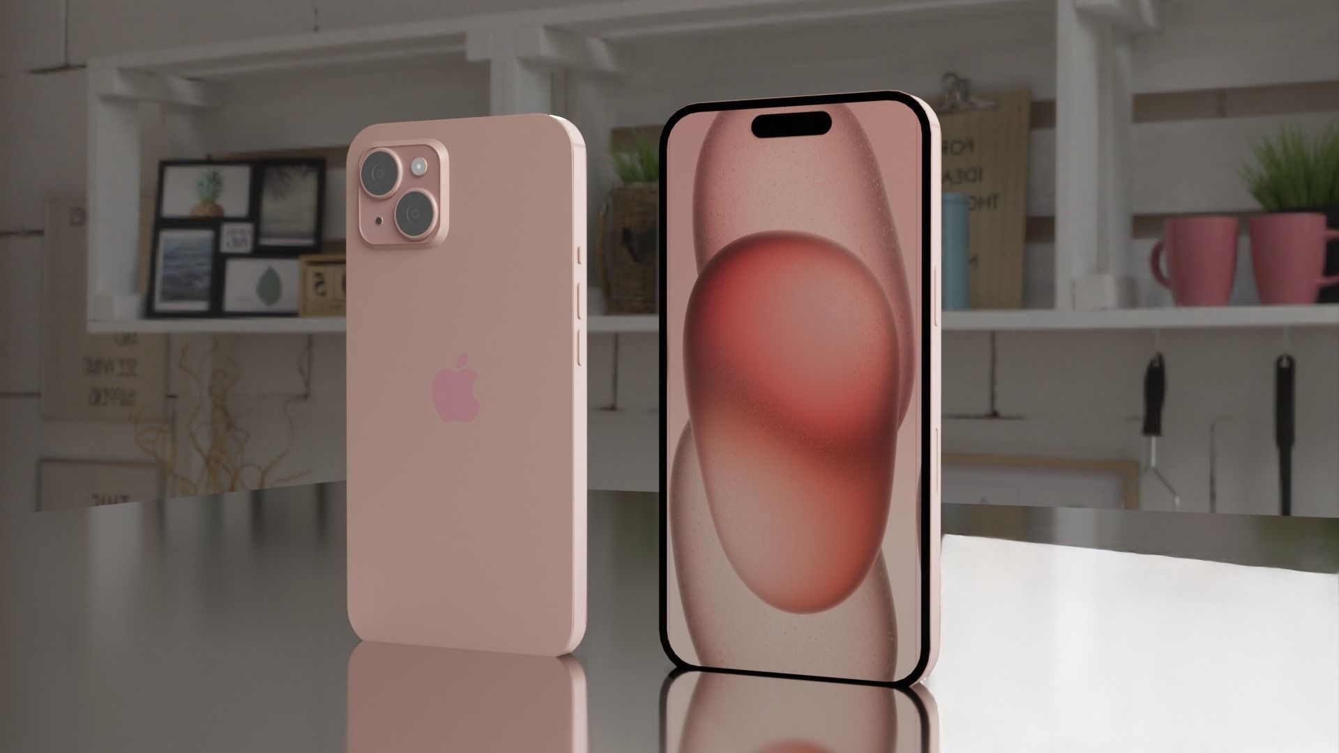 iPhone 15  Free 3D model_8