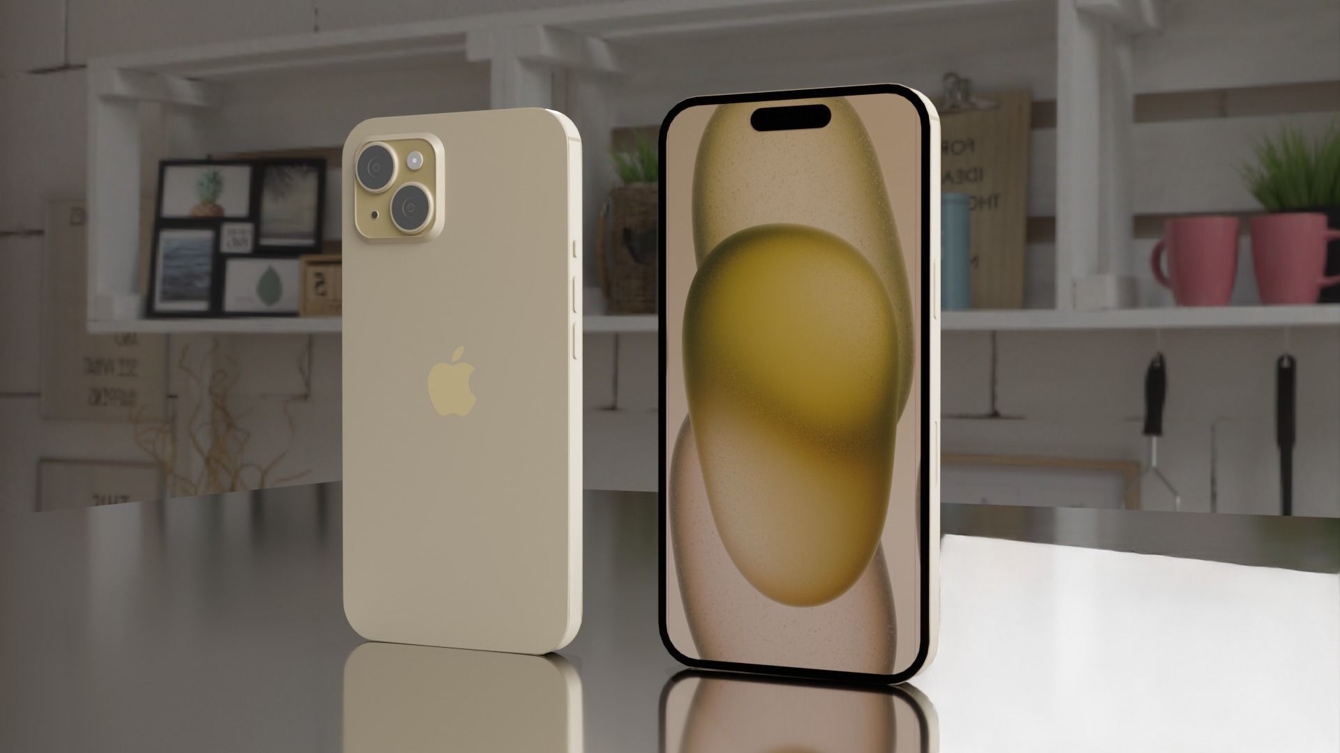 iPhone 15  Free 3D model_4