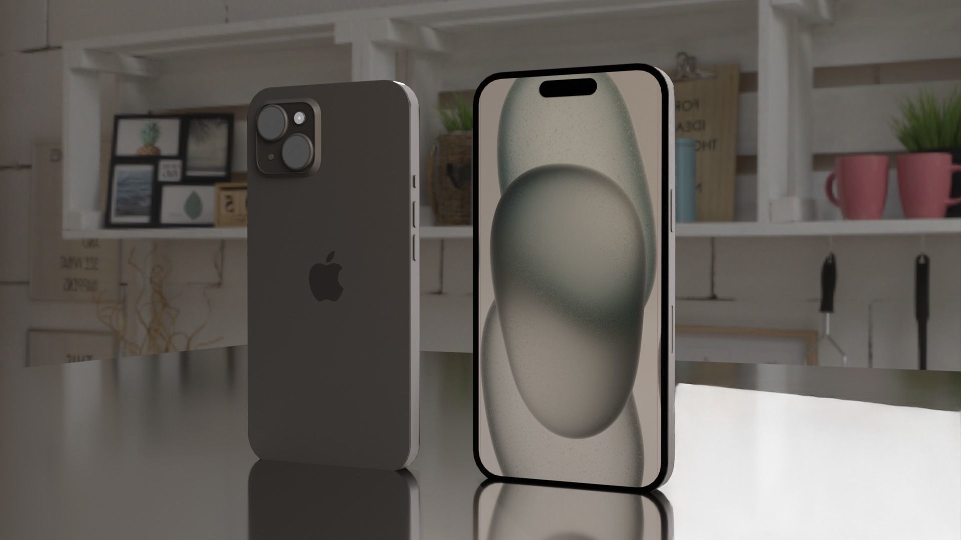 iPhone 15  Free 3D model_7