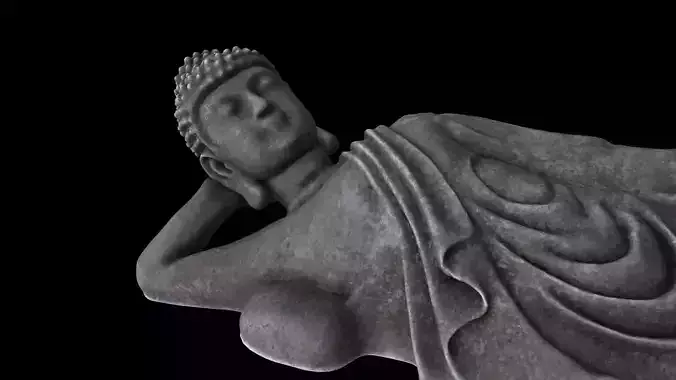 STUE001 Reclining Buddha
