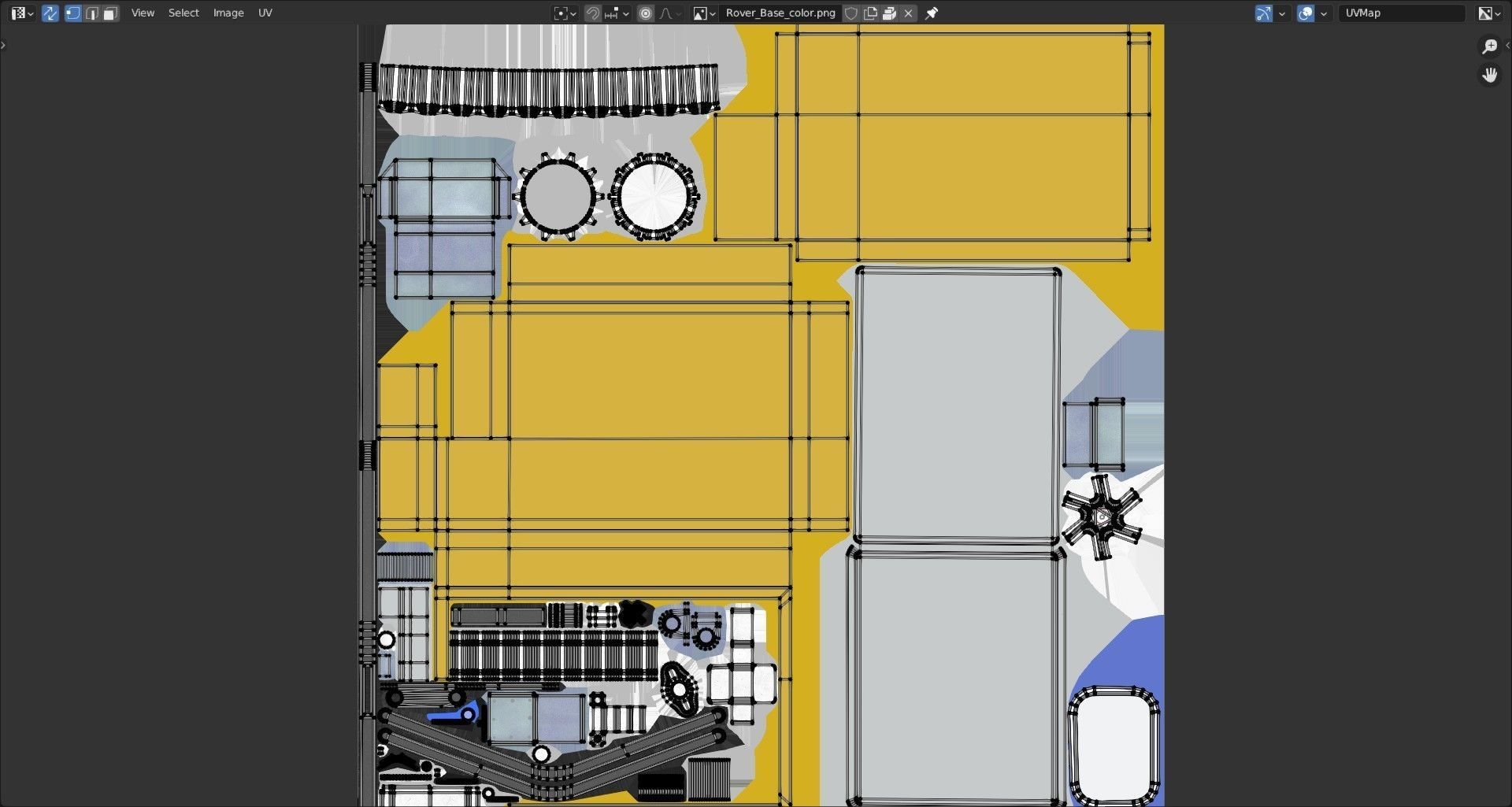 Vikram Chandrayan 3 - Chandrayaan and Moon rover 3D model_34