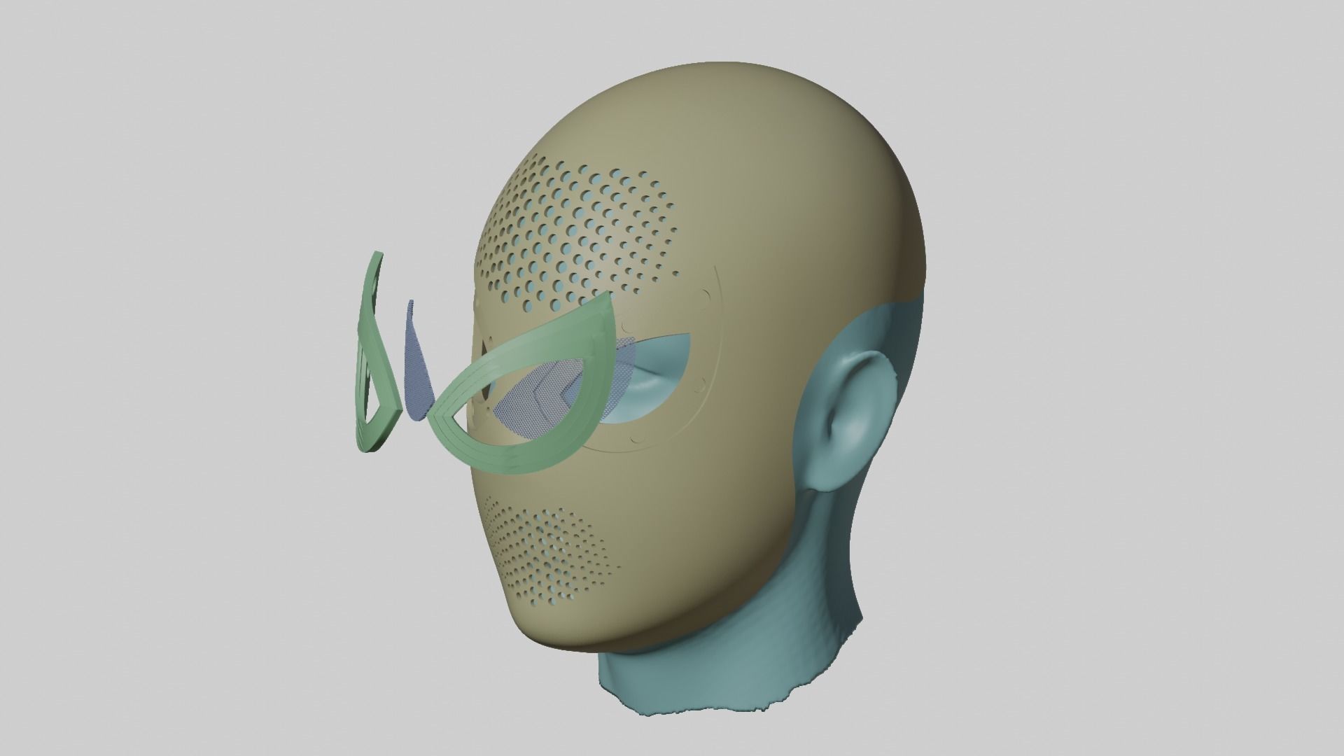 mcu  spiderman faceshell 3d model 3D print model_5