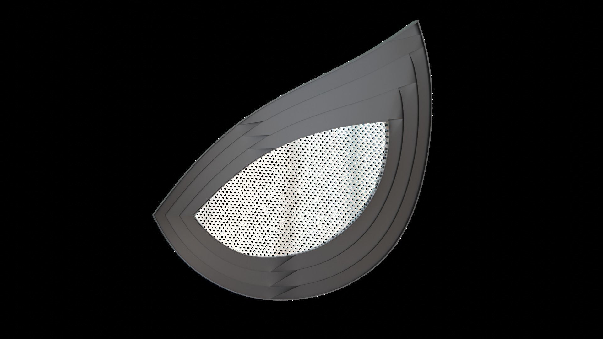 mcu  spiderman faceshell 3d model 3D print model_7