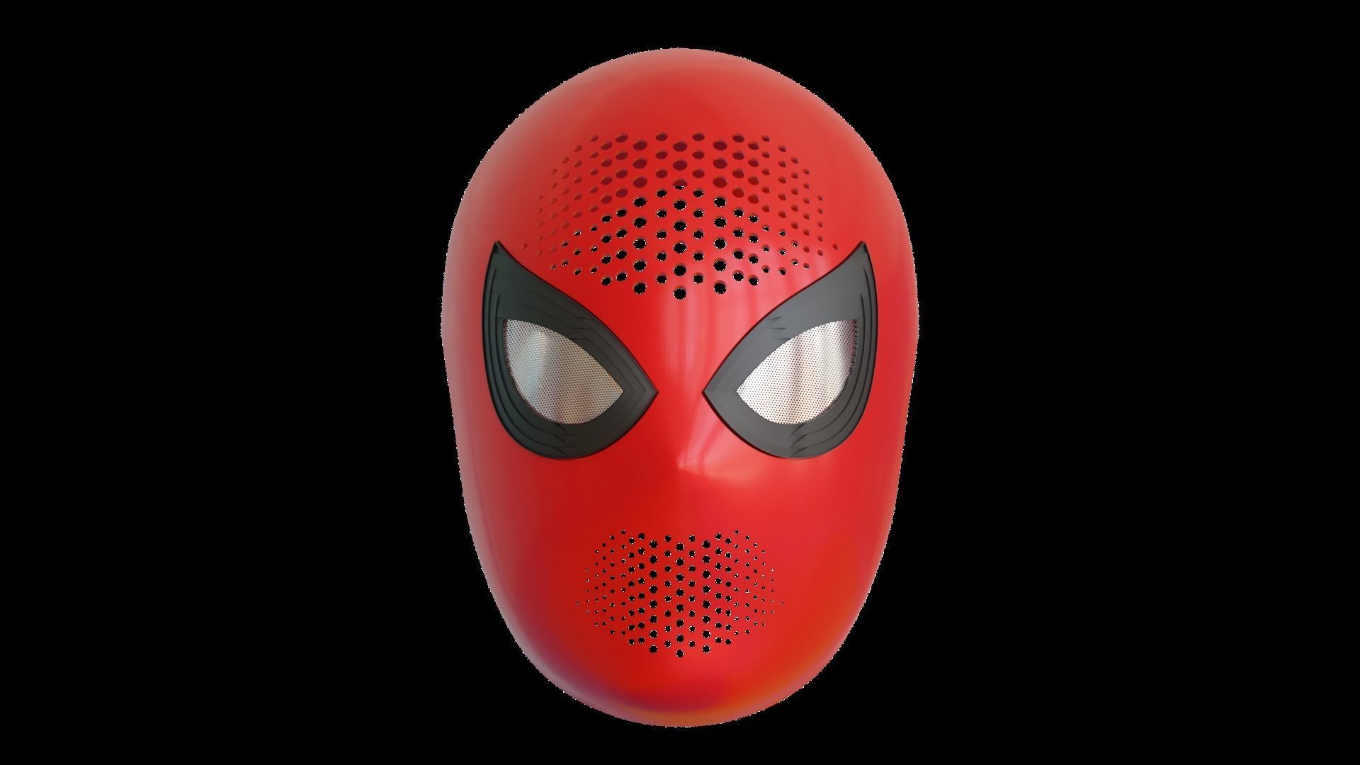 mcu spiderman faceshell 3d model 3D model 3D printable | CGTrader